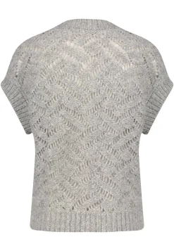 Damen Pullunder mit Alpaka und Wolle