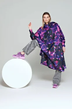 Damen Regenponcho CITY LIGHTS