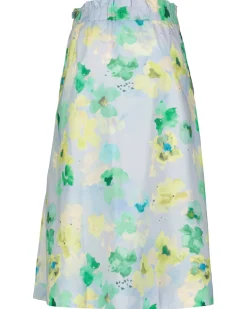 Damen Rock AAIMEMI AQUA FLORAL