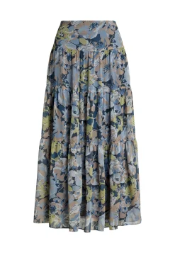 Damen Rock aus Georgette-Gewebe