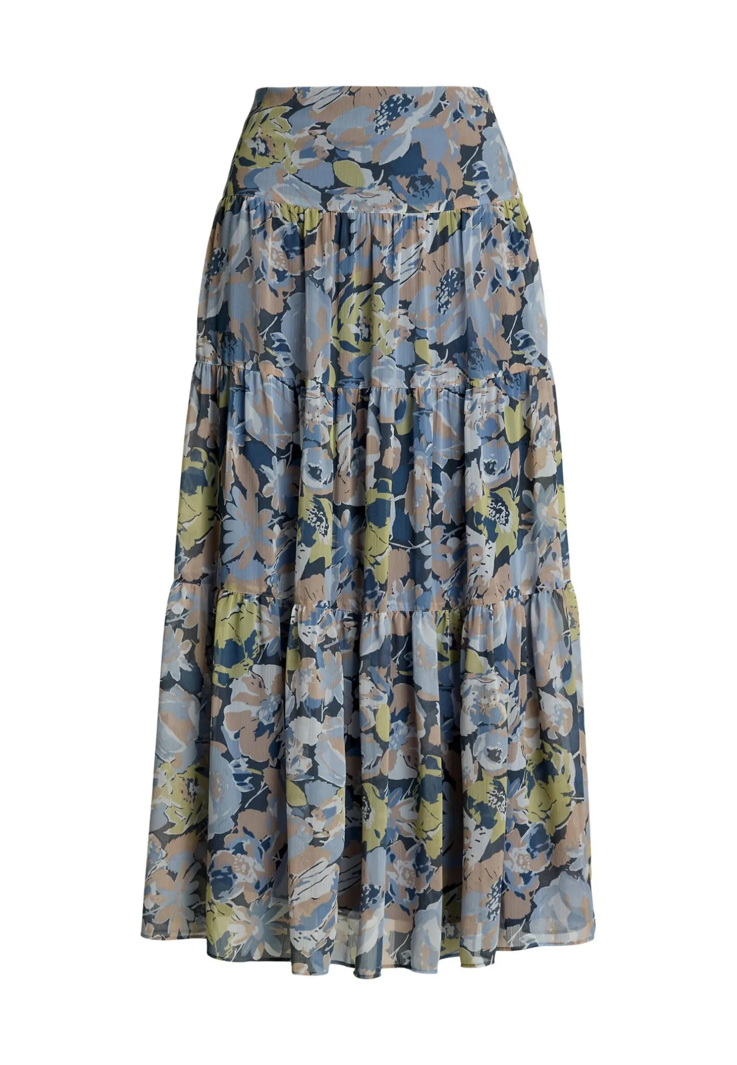 Damen Rock aus Georgette-Gewebe