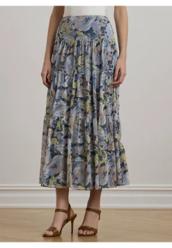 Damen Rock aus Georgette-Gewebe