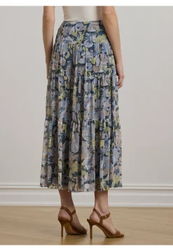 Damen Rock aus Georgette-Gewebe