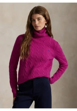 Damen Rollkragenpuller aus Wolle und Kaschmir