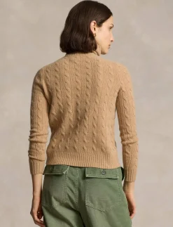 Damen Rollkragenpuller aus Wolle und Kaschmir