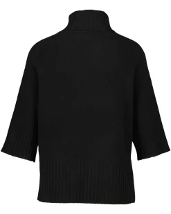 Damen Rollkragenpullover aus Wolle mit Kaschmir