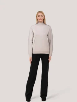 Damen Rollkragenpullover mit Viskose