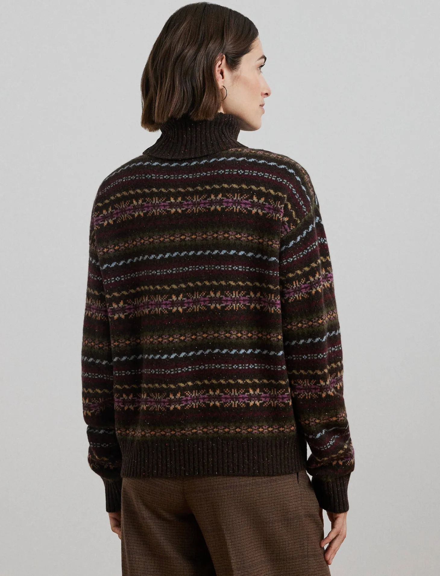 Damen Rollkragenpullover mit Wolle