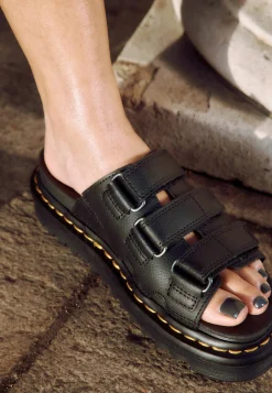 Damen Sandalen aus Leder RAINE SLIDE ATHENA