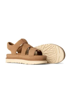 Damen Sandalen aus Veloursleder GOLDENSTAR