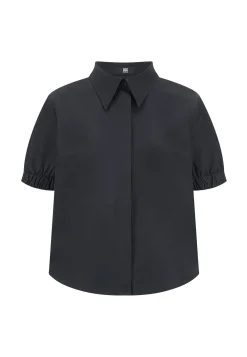 Damen Satinbluse