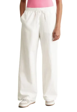 Damen Schlupfhose aus Baumwolle-Leinen-Mix Relaxed Fit