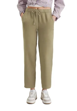 Damen Schlupfhose aus Lyocell Relaxed cropped Fit