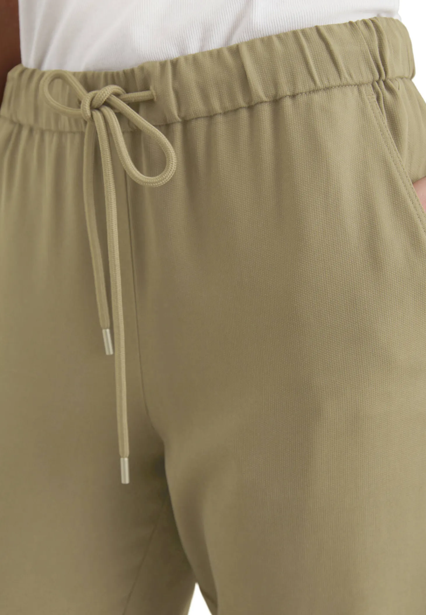 Damen Schlupfhose aus Lyocell Relaxed cropped Fit