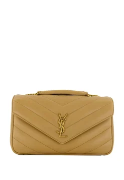 Damen Schultertasche aus Lammleder LOULOU MEDIUM MATELASSE