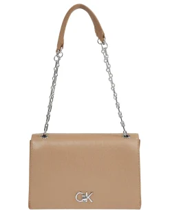 Damen Schultertasche CK MONOGRAM MEDIUM CONV