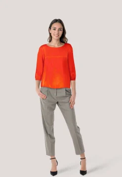 Damen Seidenbluse