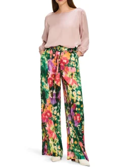 Damen Seidenbluse 3/4-Arm