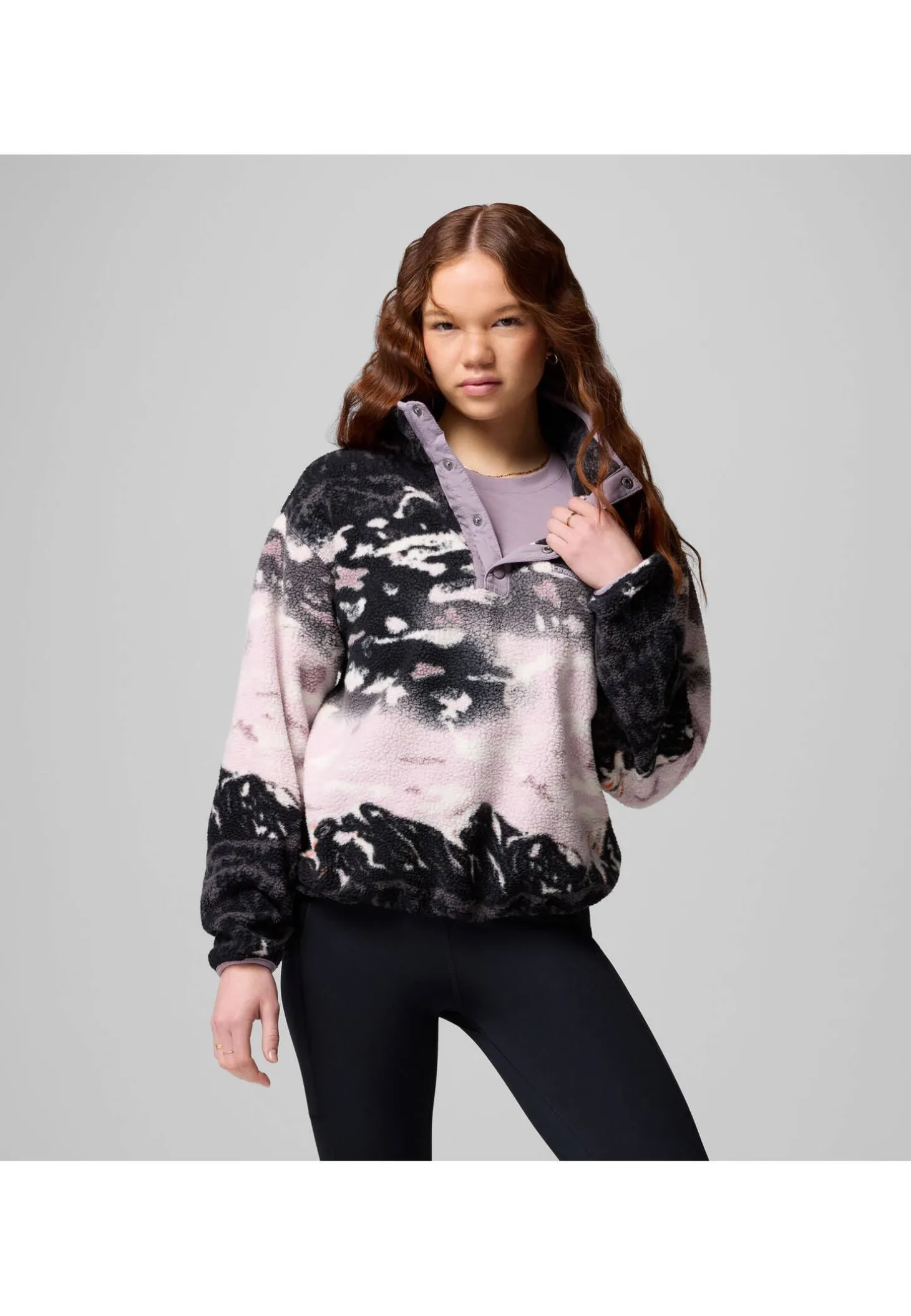 Damen Sherpa-Fleece-Sweater HELVETIA II