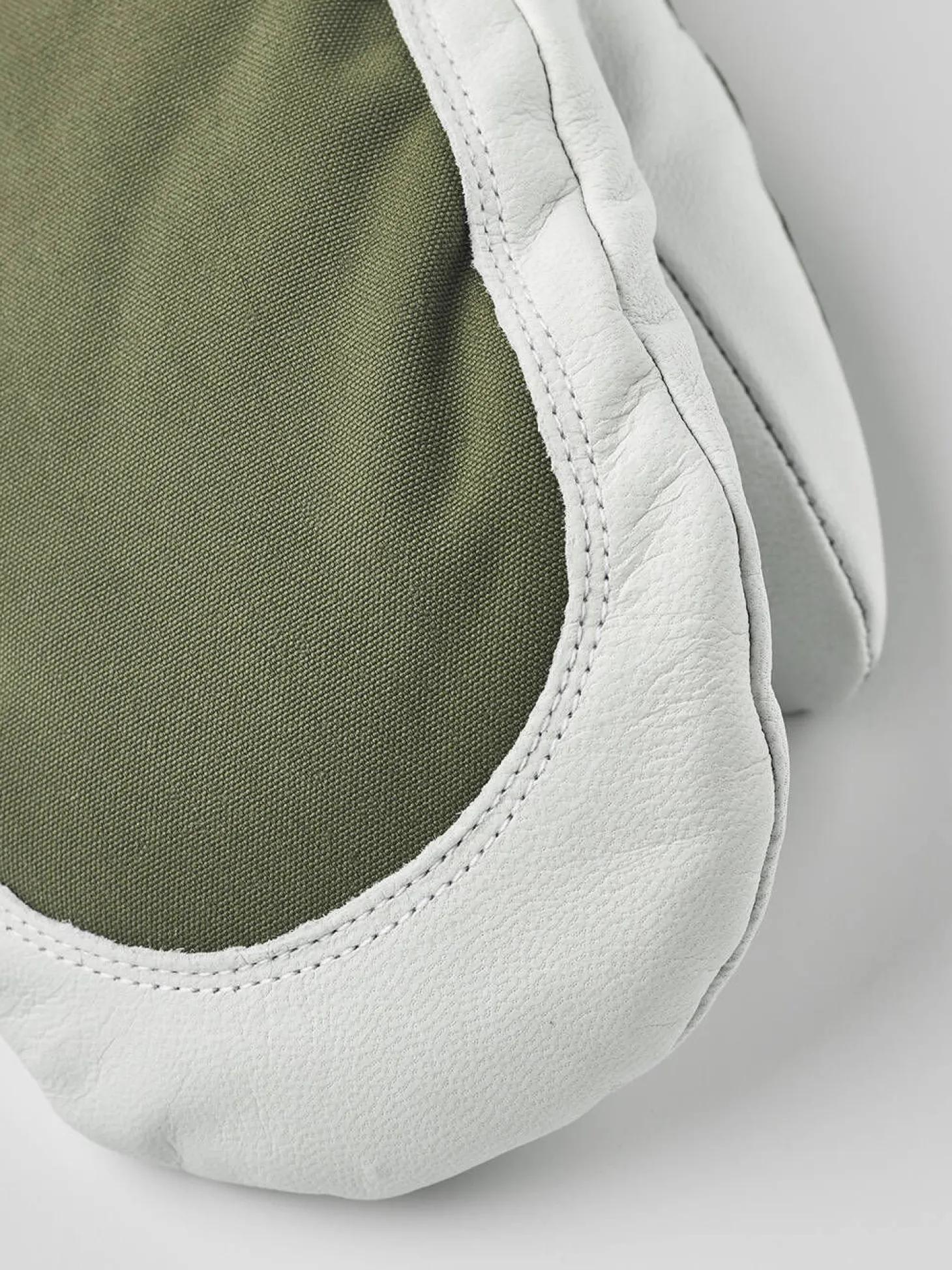 Damen Skihandschuhe HELI SKI FEMALE MITT Fausthandschuhe mit Leder