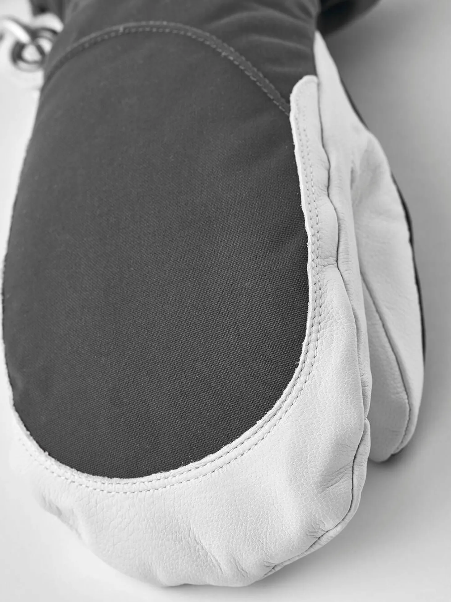 Damen Skihandschuhe HELI SKI FEMALE MITT Fausthandschuhe mit Leder