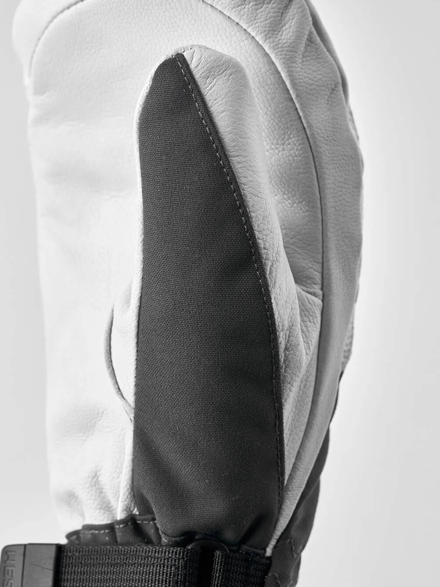 Damen Skihandschuhe HELI SKI FEMALE MITT Fausthandschuhe mit Leder