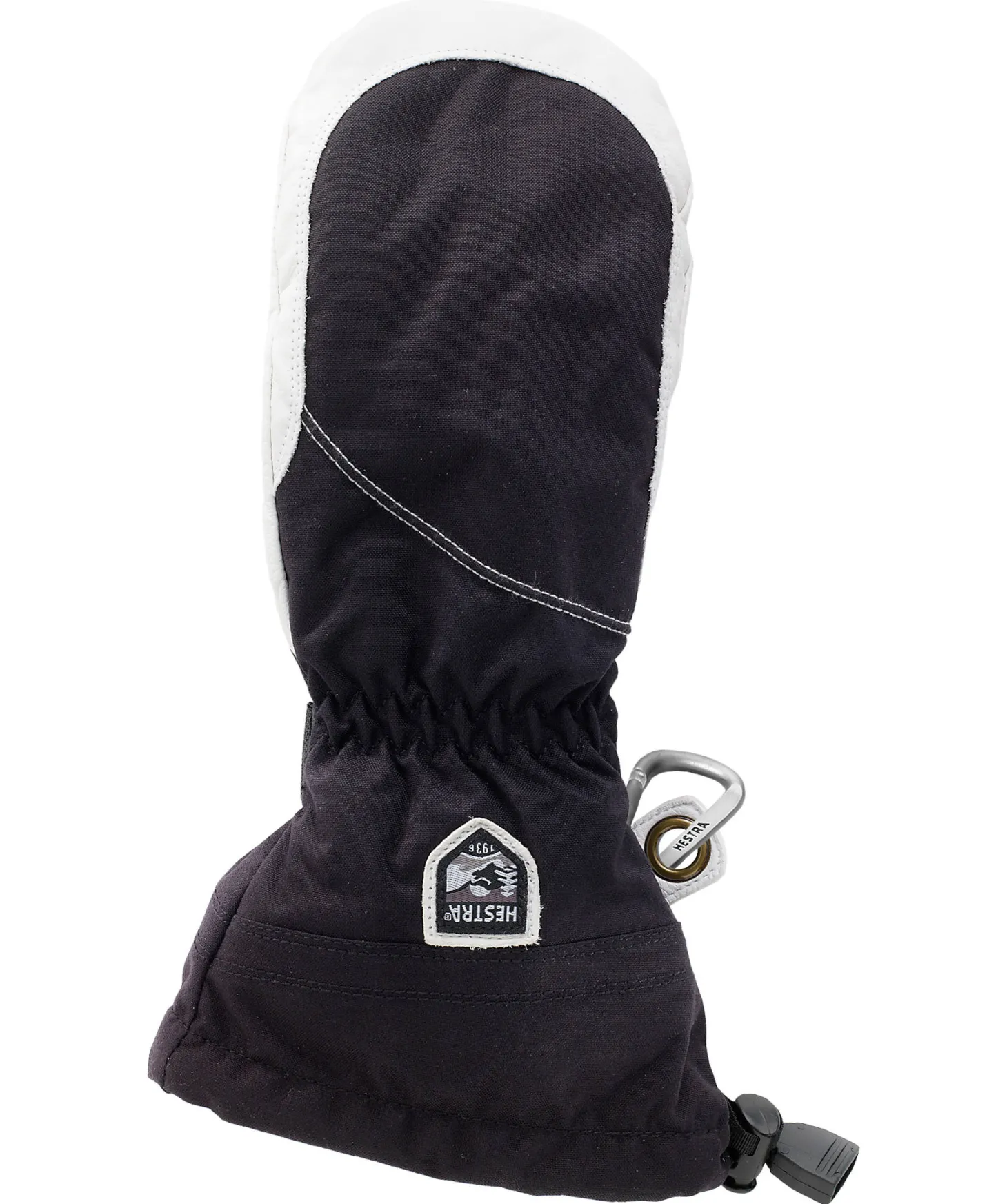 Damen Skihandschuhe HELI SKI FEMALE MITT Fausthandschuhe mit Leder