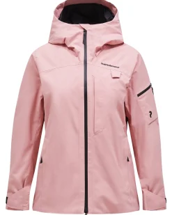 Damen Skijacke mit Kapuze ALPINE GORE-TEX 2L INSULATED