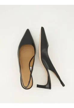 Damen Slingback-Pumps aus Leder