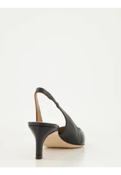 Damen Slingback-Pumps aus Leder