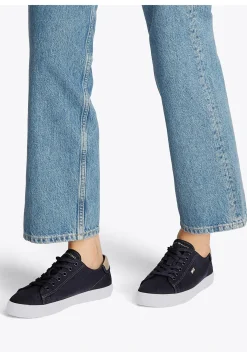 Damen Sneaker aus Baumwoll-Canvas