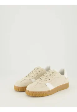 Damen Sneaker mit Leder