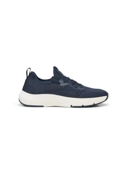 Damen Sneaker mit Lederdetails