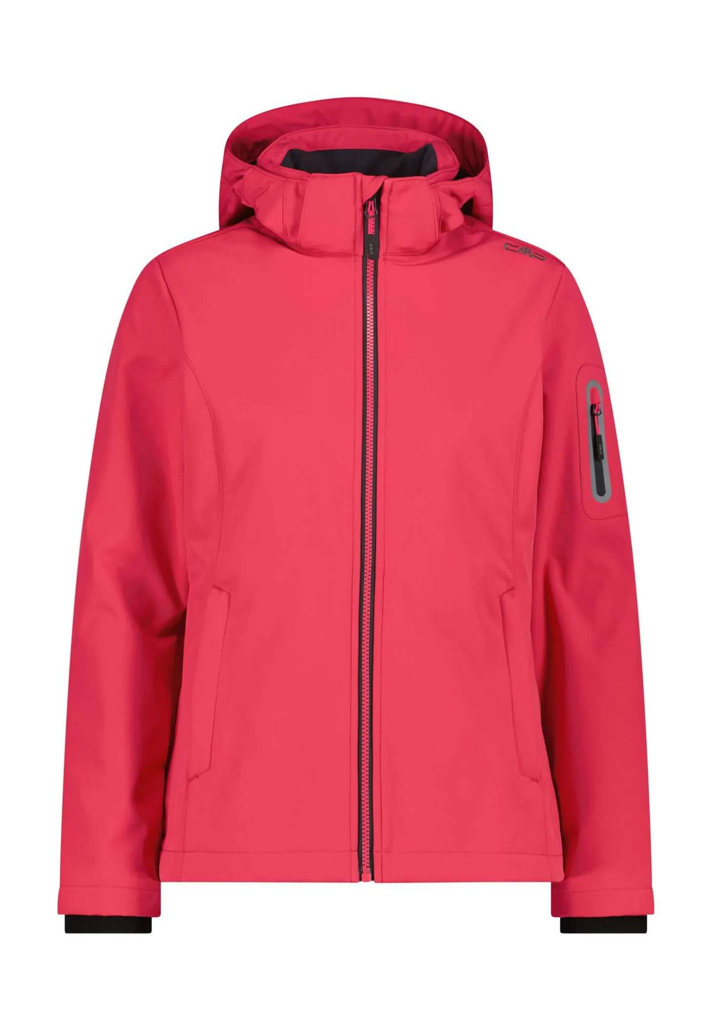 Damen Softshelljacke WOMAN JACKET ZIP HOOD