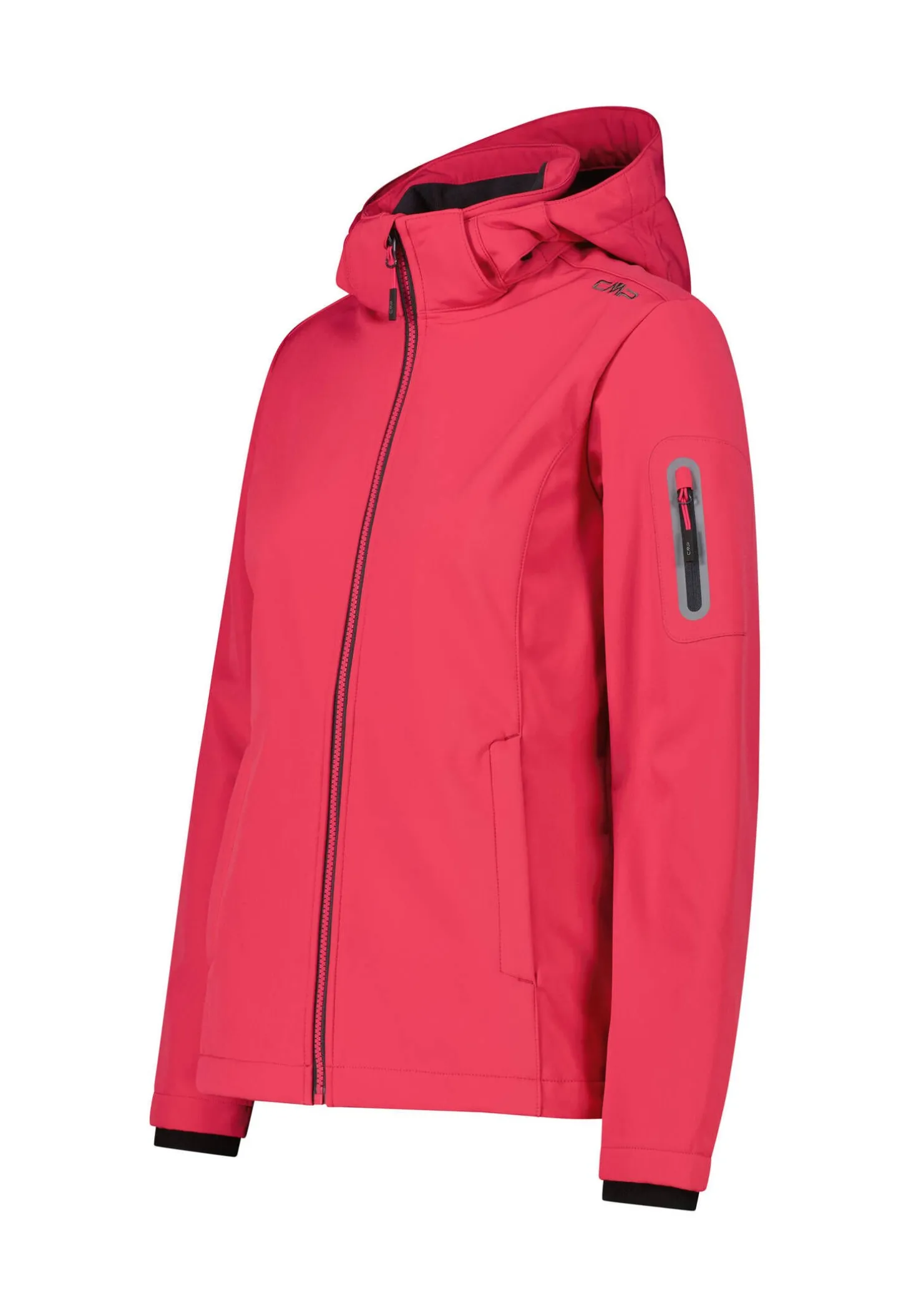 Damen Softshelljacke WOMAN JACKET ZIP HOOD