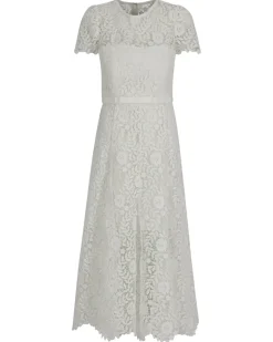 Damen Sommerkleid WHITE ROSE LACE