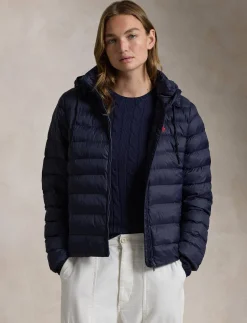 Damen Steppacke mit Kapuze