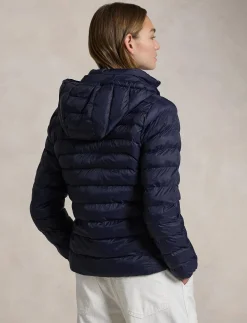 Damen Steppacke mit Kapuze