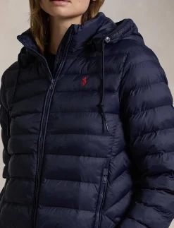 Damen Steppacke mit Kapuze