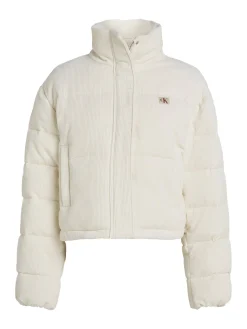 Damen Steppjacke CORDUROY PUFFER