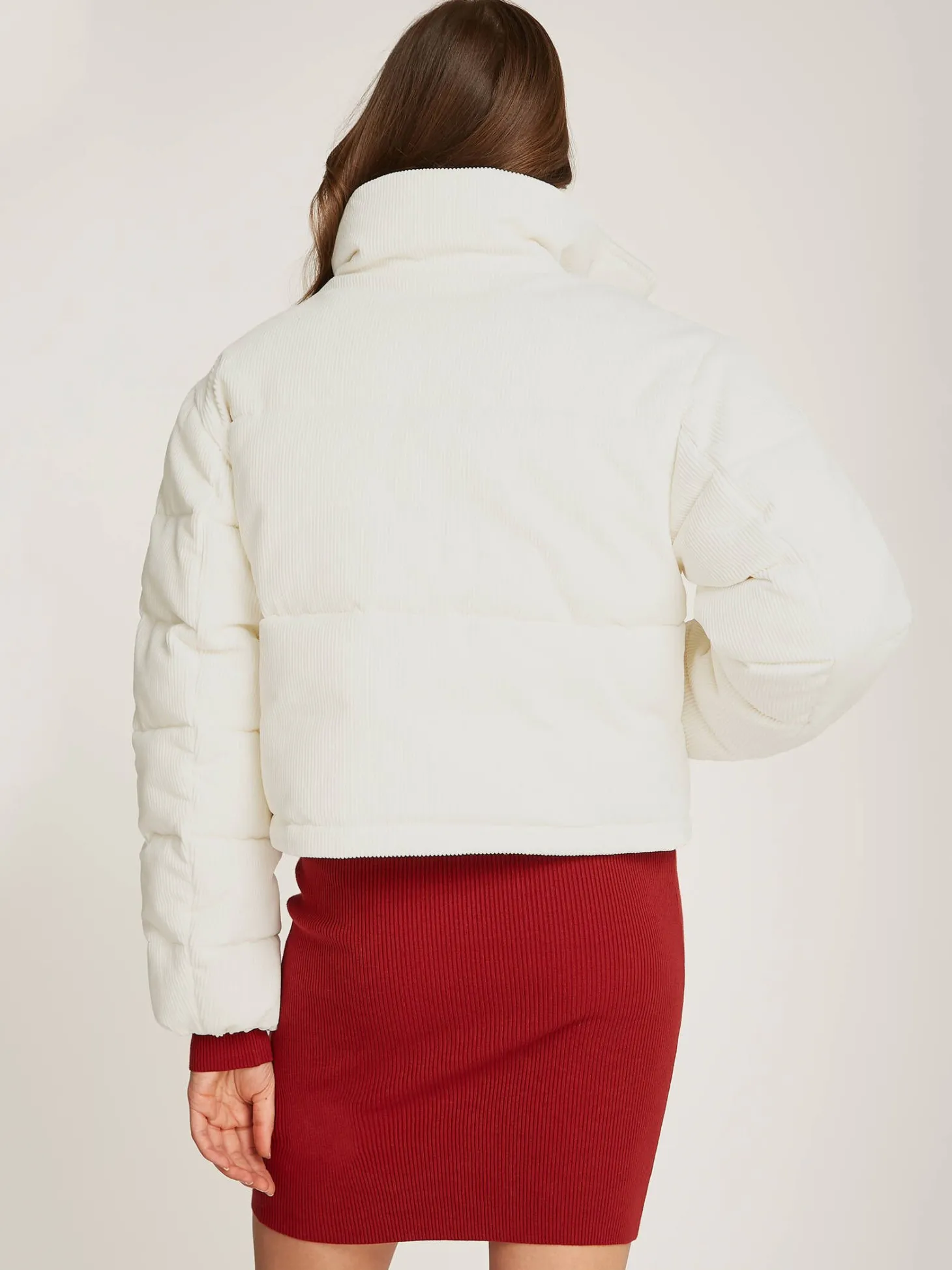 Damen Steppjacke CORDUROY PUFFER