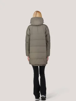 Damen Steppjacke lang FARGO PUFFER JACKET