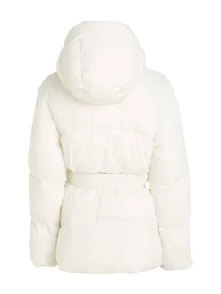 Damen Steppjacke LOGO BELT SHORT PUFFER