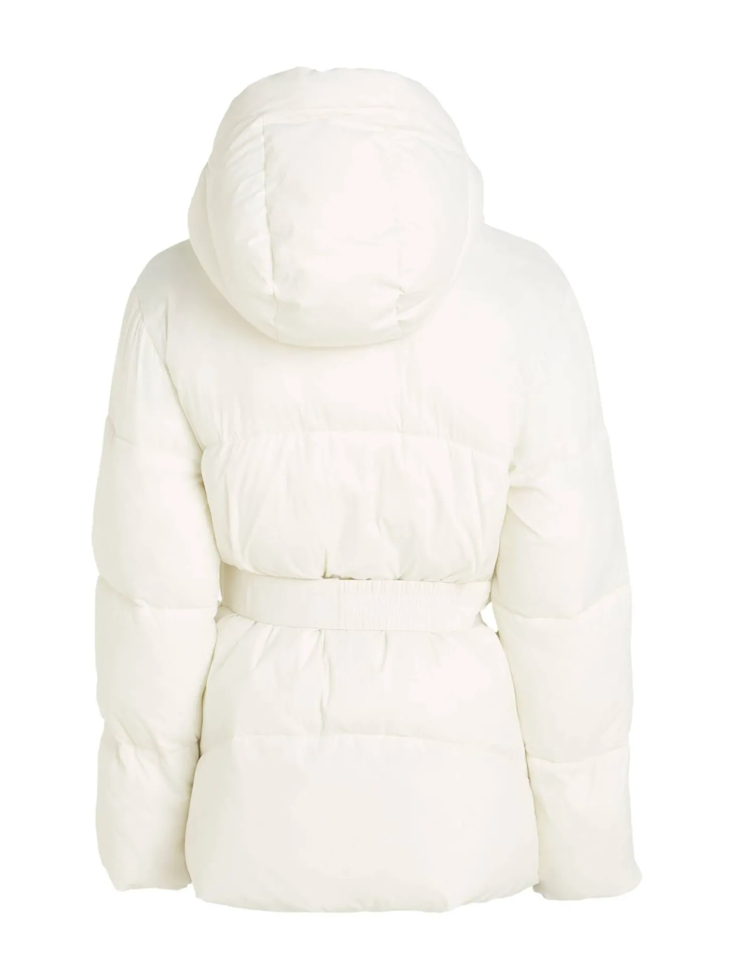 Damen Steppjacke LOGO BELT SHORT PUFFER