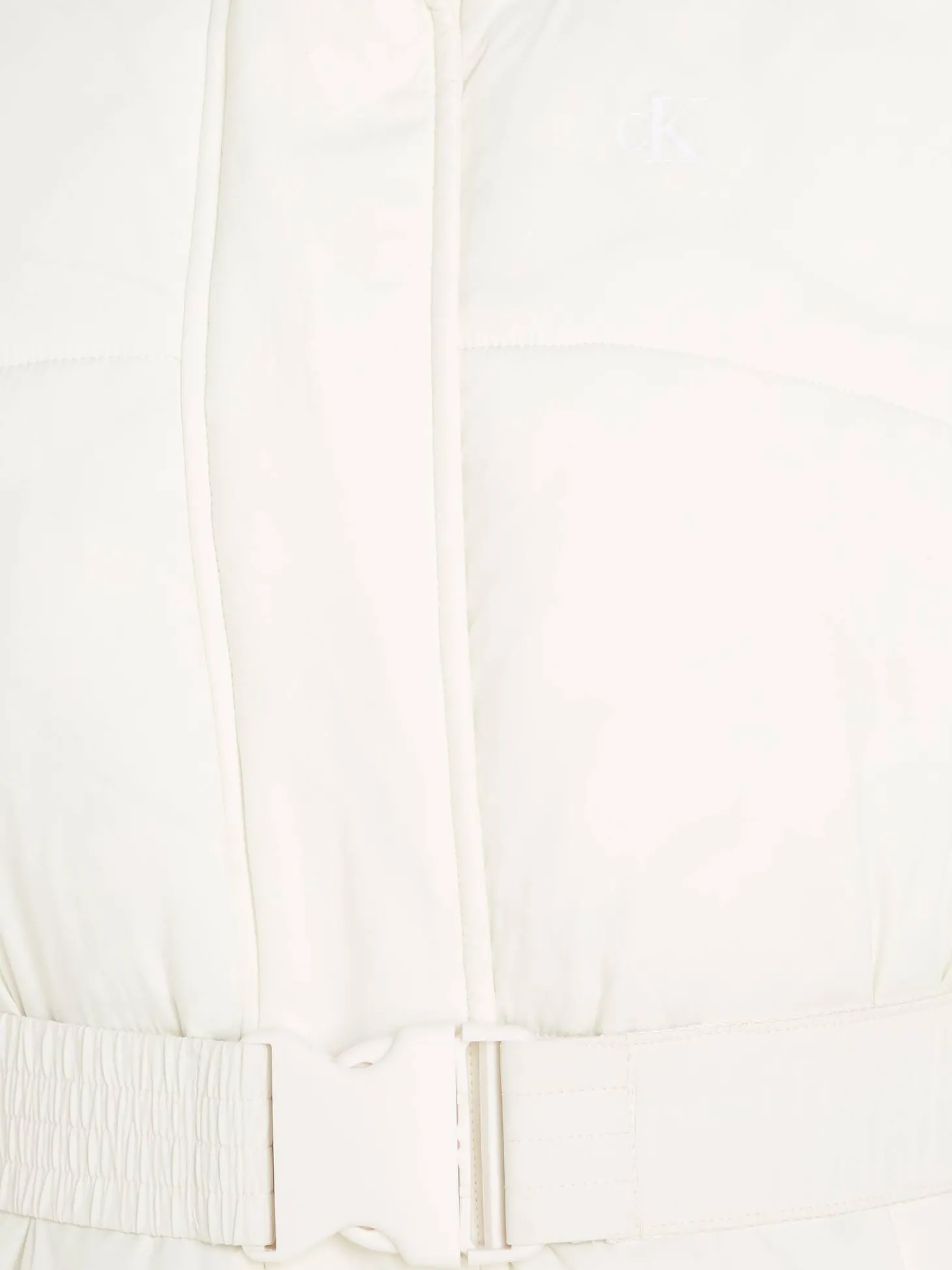 Damen Steppjacke LOGO BELT SHORT PUFFER