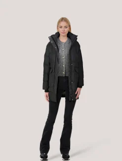 Damen Steppjacke mit Kapuze ARTIC PUFFER