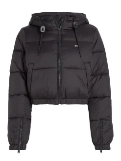 Damen Steppjacke mit Kapuze TJW CRP-KAPUZENPUFFER