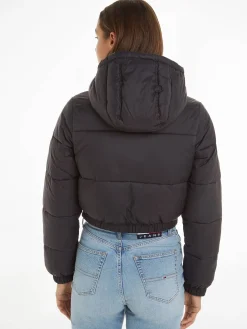 Damen Steppjacke mit Kapuze TJW CRP-KAPUZENPUFFER