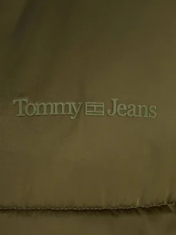 Damen Steppjacke mit Kapuze TJW OVR SATIN PUFFER