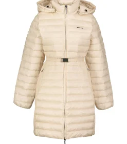 Damen Steppmantel LW PADDED SMOCKING KNEE COAT